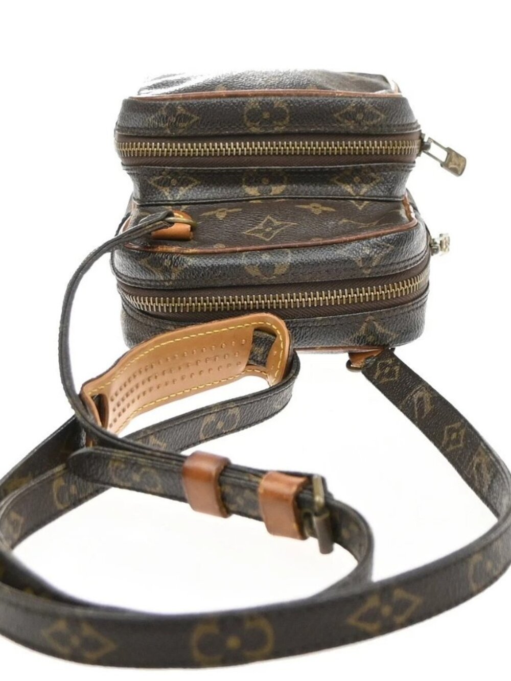 LOUIS VUITTON Mini Amazon Shoulder Bag Monogram Leather Brown M45238 32KP610 - Picture 5 of 15